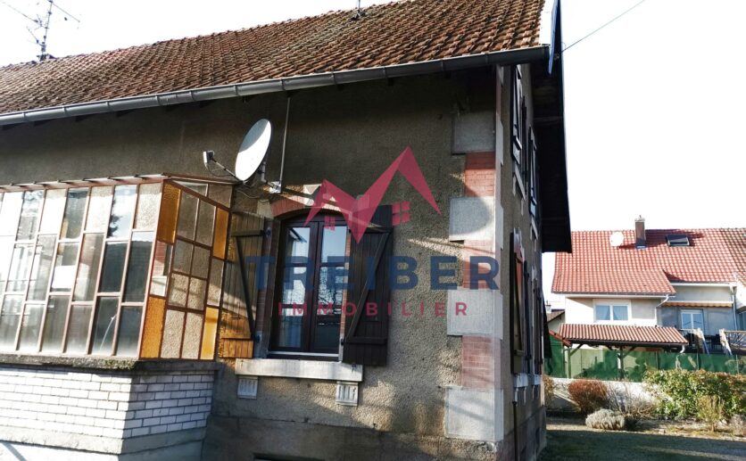 maison Grandvillars type T5 sur terrain privatif de 396 m2 sur sous sol avec garage